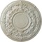 Ekena Millwork Jackson Ceiling Medallion (Fits Canopies up to 13 1/2"), Hnd-Painted Flash Blue, 32 3/4"OD x 2 1/2"P CM32JAFBS - alternate 1